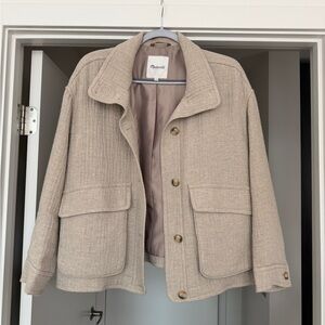 Madewell Beige Utility Jacket